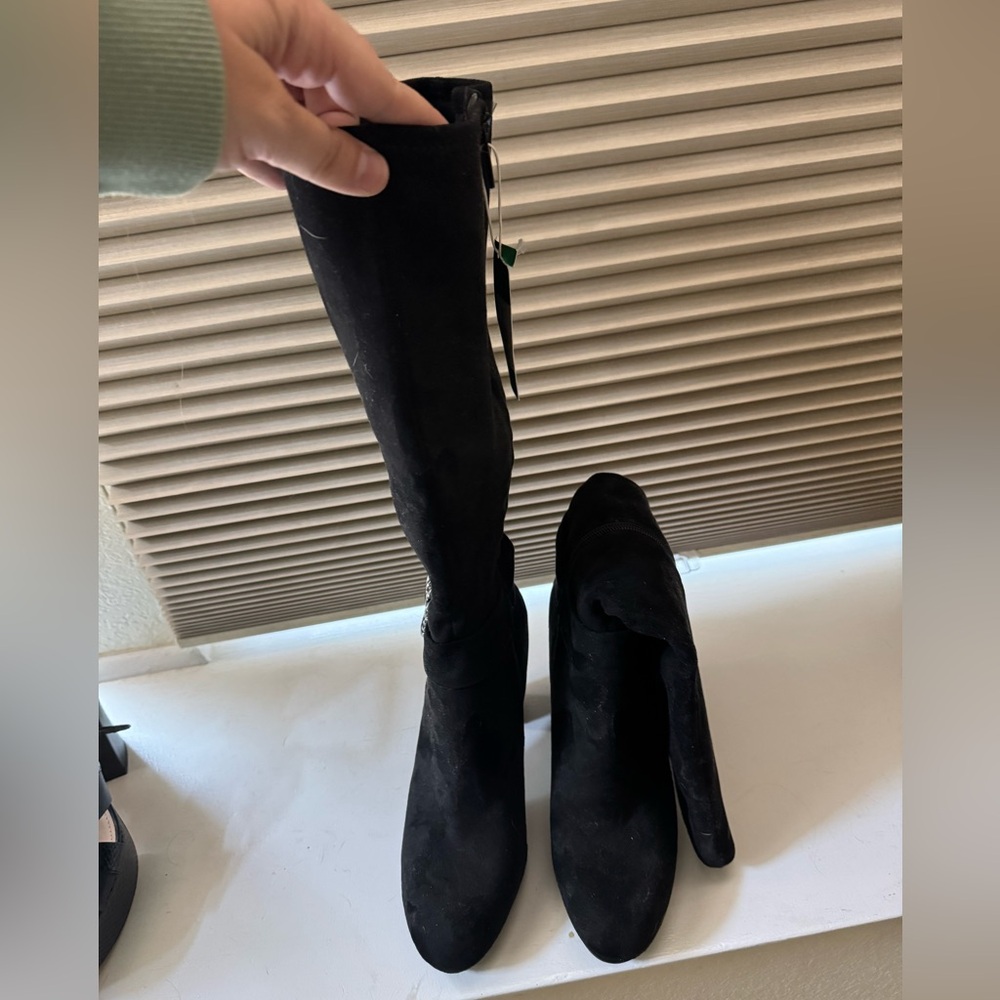 Chic Black Over the Knee Women's Boots